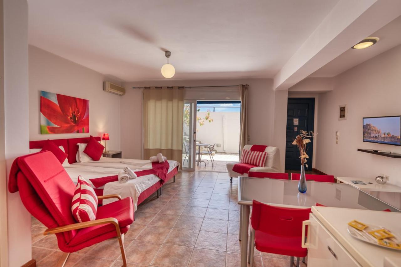 Glyfa Corfu Apartments Барбати Екстериор снимка